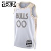 Camiseta Niños NBA Chicago Bulls Personalizadas 2024-25 Nike City Edition Blanco Swingman